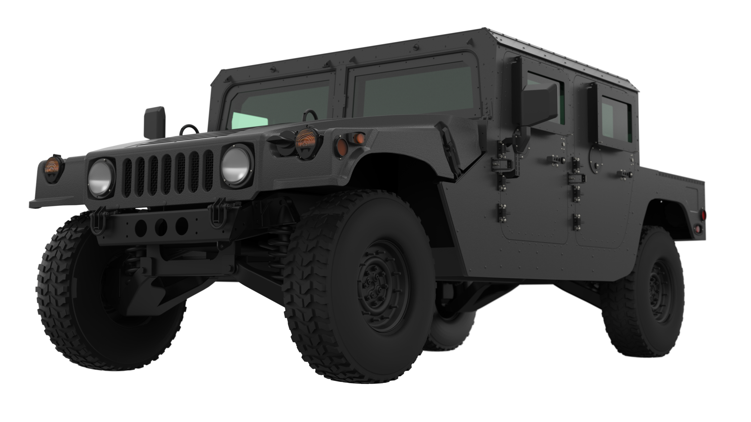 Armored Hummer H1 for Civilians like Humvee HMMWV — Plan B Trucks